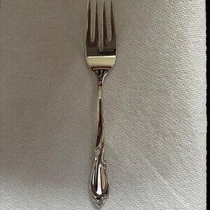 International Silver "Rhapsody" Salad Fork 6.5" - no monogram